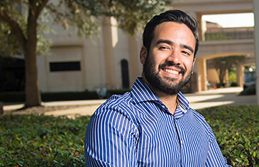Meet a Valencia grad whose mission is to give back to those who believed in him. 