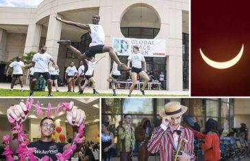 View the spectrum of campus and student life in photographs. 