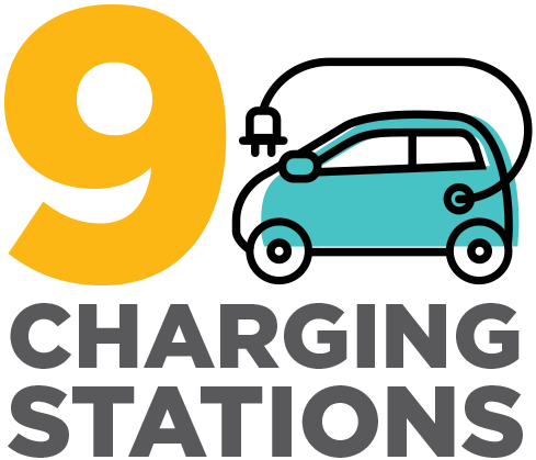 9 Charging Stations
